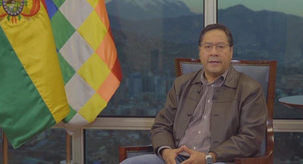 El presidente de Bolivia, Luis Arce. Foto: ABI