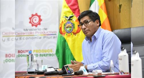 Ministro afirma que régimen de Áñez desmanteló el aparato productivo estatal