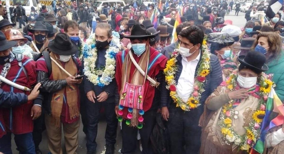 La presencia indígena se impuso en la carrera por la Gobernación de La Paz. Foto: ABI
