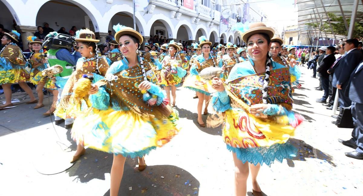 El Carnaval de Oruro. Foto: ABI
