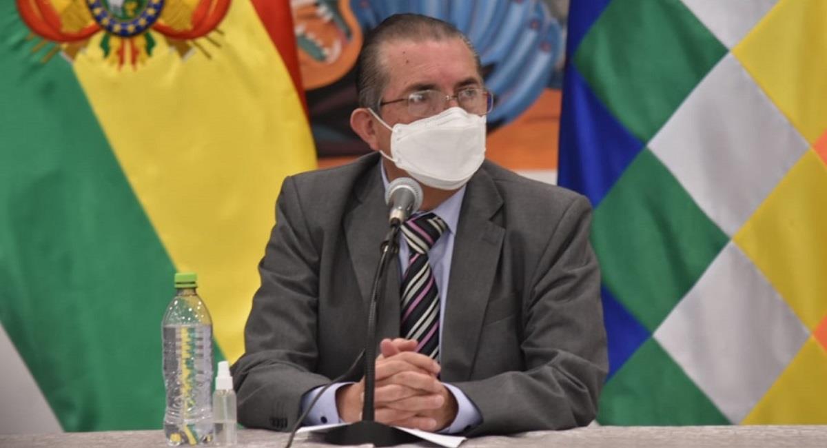 El ministro de Salud, Edgar Pozo. Foto: ABI