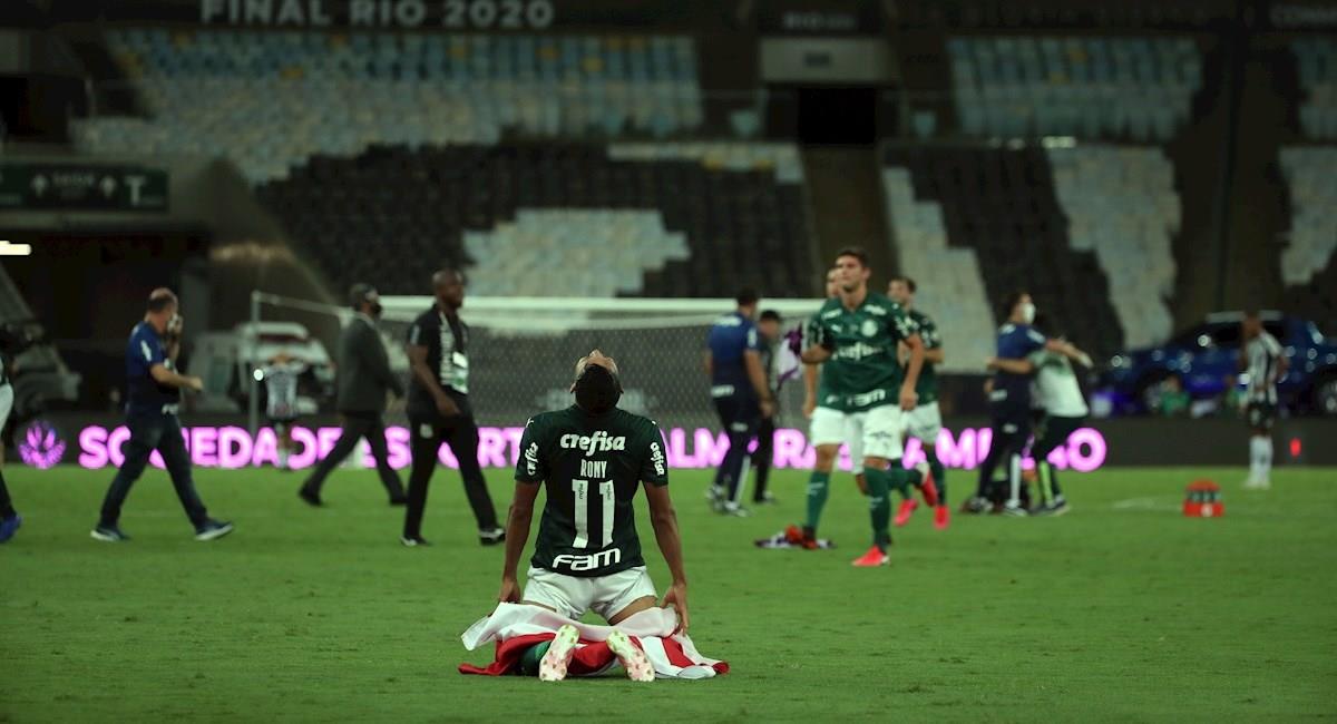 El Palmeiras ganó la final de la Copa Libertadores. Foto: EFE