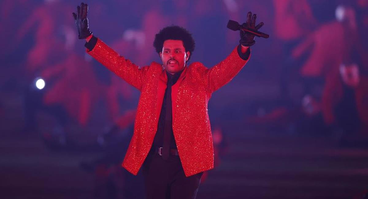 La comentada presentación de The Weeknd en el Super Bowl. Foto: EFE