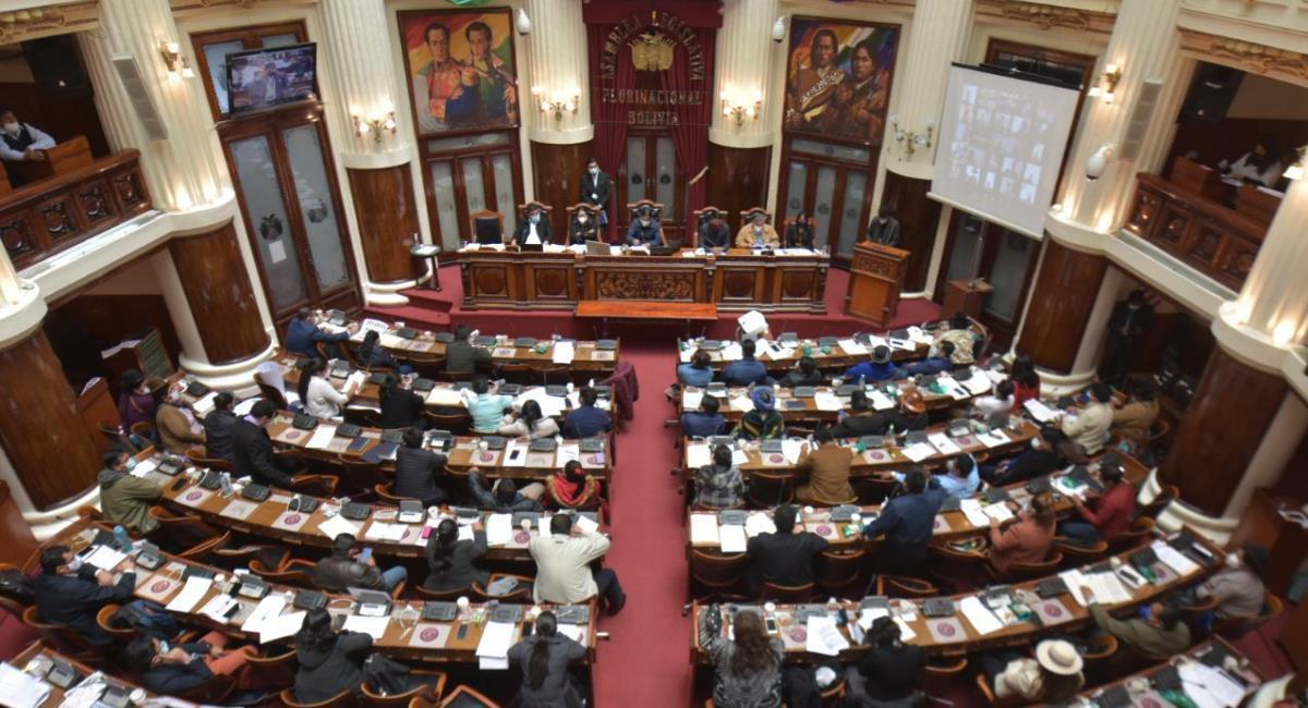 La Asamblea Legislativa Plurinacional. Foto: ABI