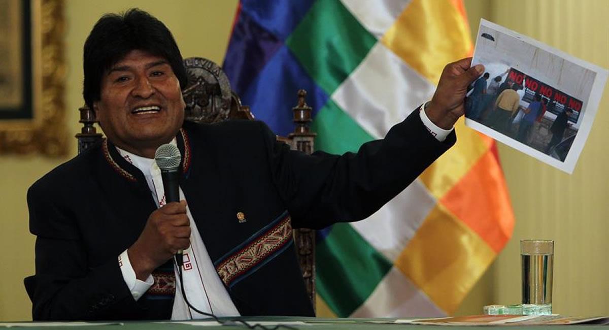 Expresidente indígena de Bolivia, Evo Morales. Foto: EFE