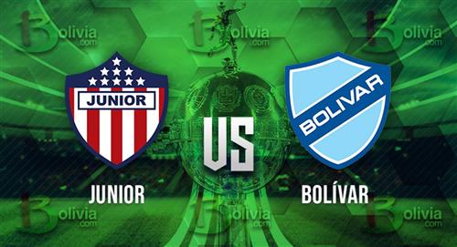 Junior vs Bolívar se enfrentan HOY por la Copa Libertadores