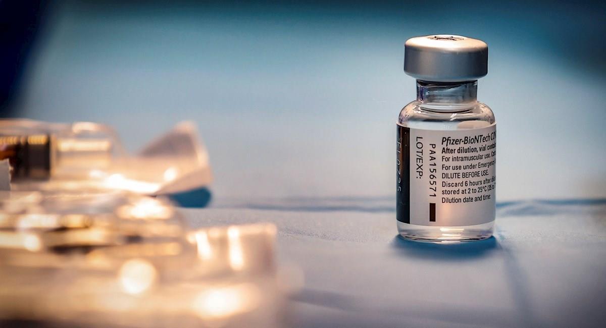 Vacuna covid-19 de Pfizer-BioNTech. Foto: EFE