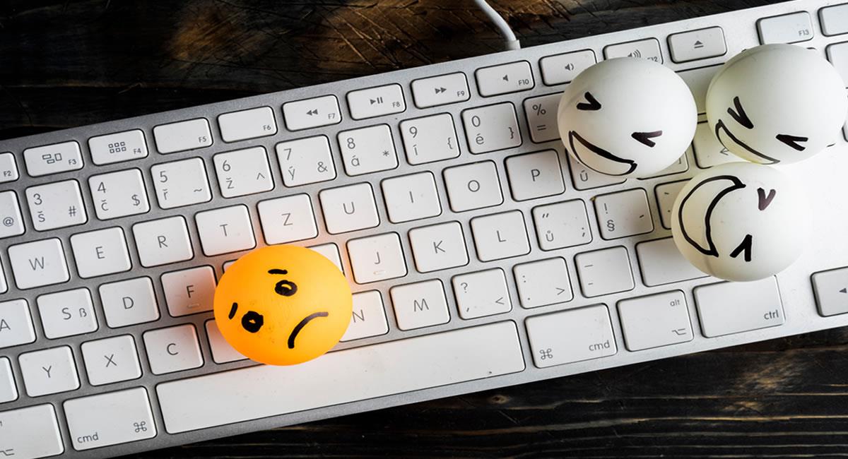 Bullying en Internet. Foto: Shutterstock
