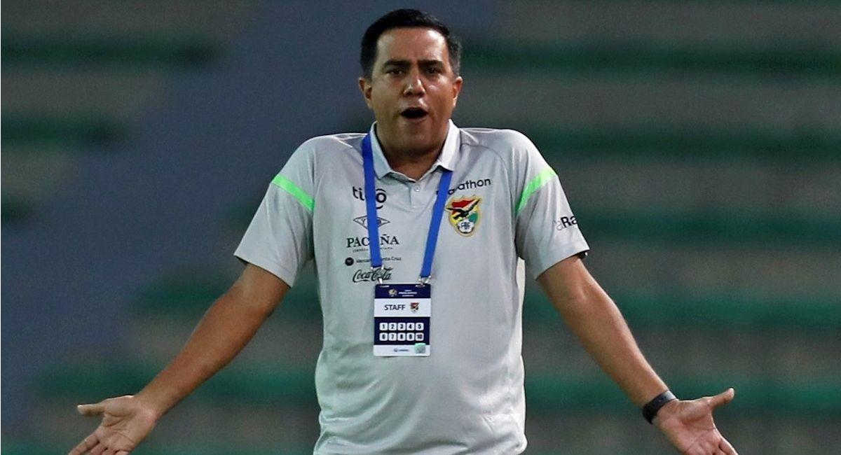 El entrenador de Bolivia, César Farías. Foto: EFE