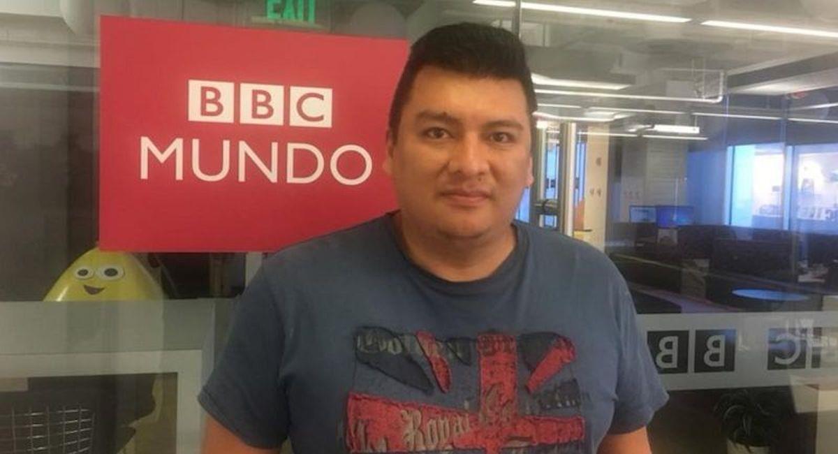 El periodista boliviano Boris Miranda. Foto: ABI