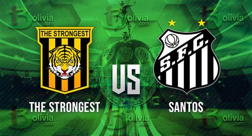 The Strongest vs Santos HOY se enfrentan por la Copa Libertadores