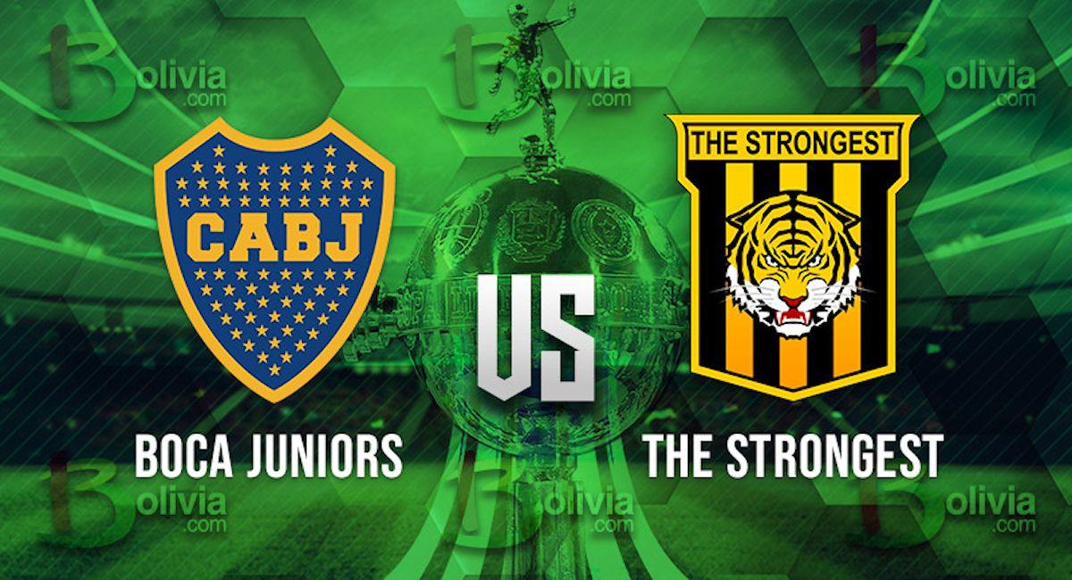 Boca Juniors vs The Strongest. Foto: Interlatin