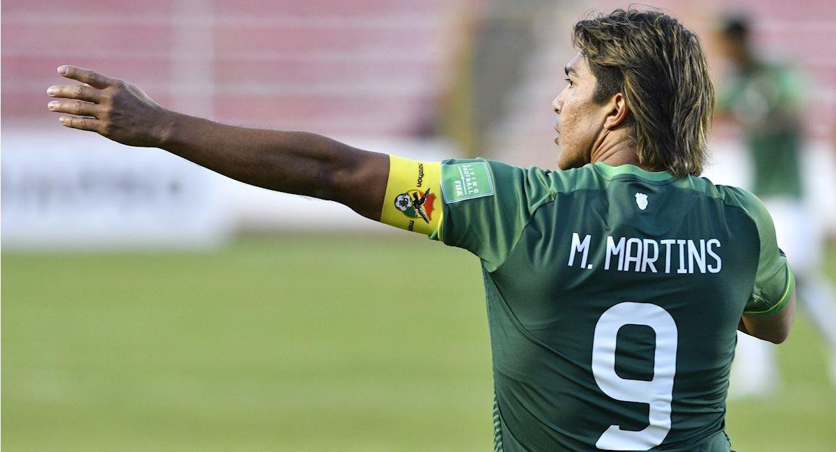 Marcelo Martins celebra un gol. Foto: EFE