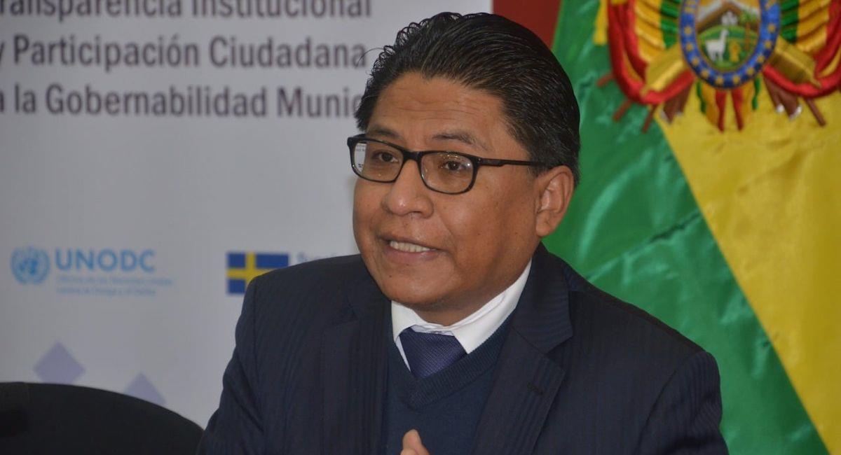 El ministro de Justicia Iván Lima. Foto: ABI