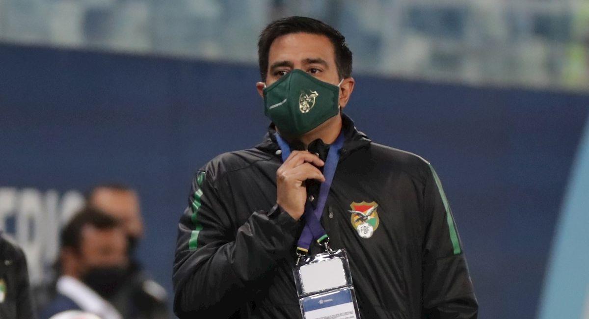 El entrenador de Bolivia, César Farías. Foto: EFE