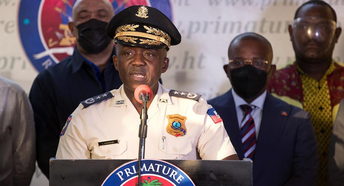 Director general de la Policía Nacional de Haití, Léon Charles. Foto: EFE