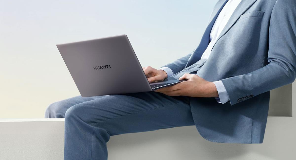 Uno de los enfoques de Huawei en el diseño de las pantallas de las laptop y los monitores es su relación respecto al cuerpo del dispositivo. Foto: Cortesía Huawei
