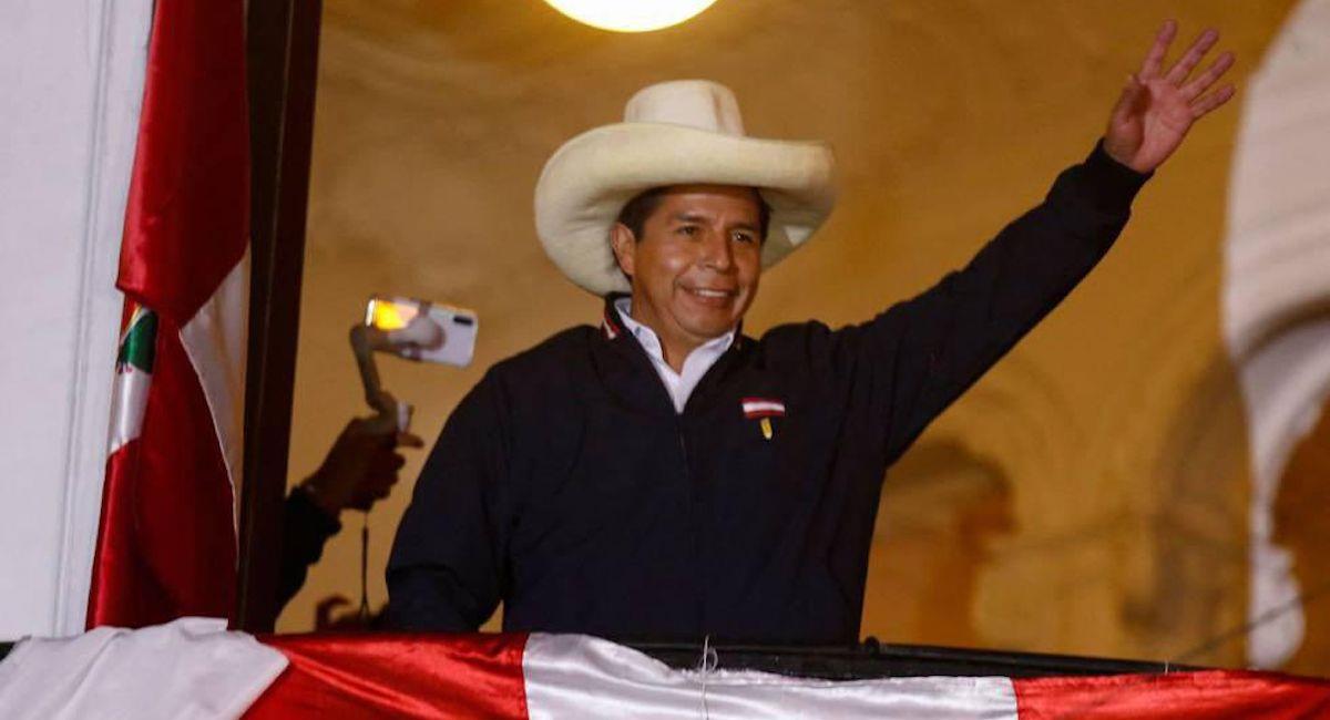 El presidente electo de Perú, Pedro Castillo. Foto: ABI