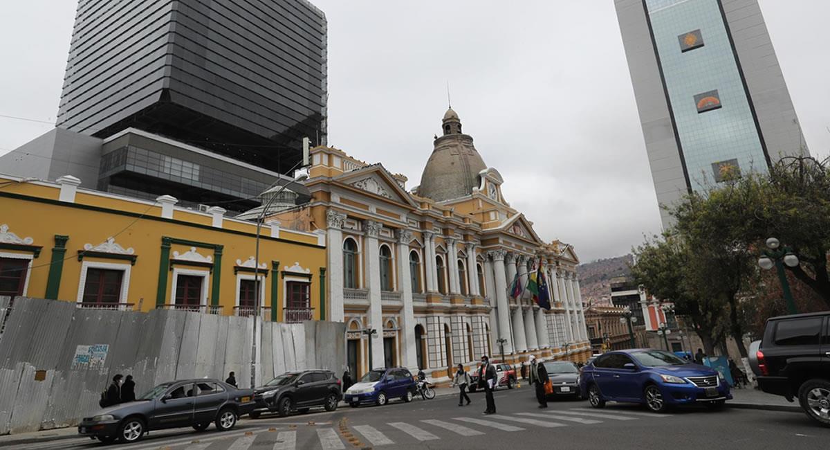 Nuevo edificio de la Asamblea Legislativa en La Paz. Foto: EFE
