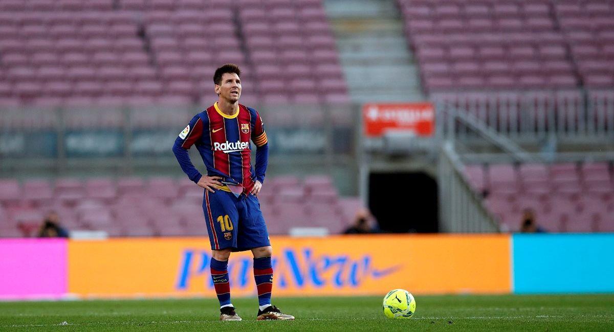 El delantero argentino Lionel Messi. Foto: EFE