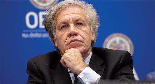 Almagro: La OEA cumplió "de buena fe" acuerdo con Bolivia