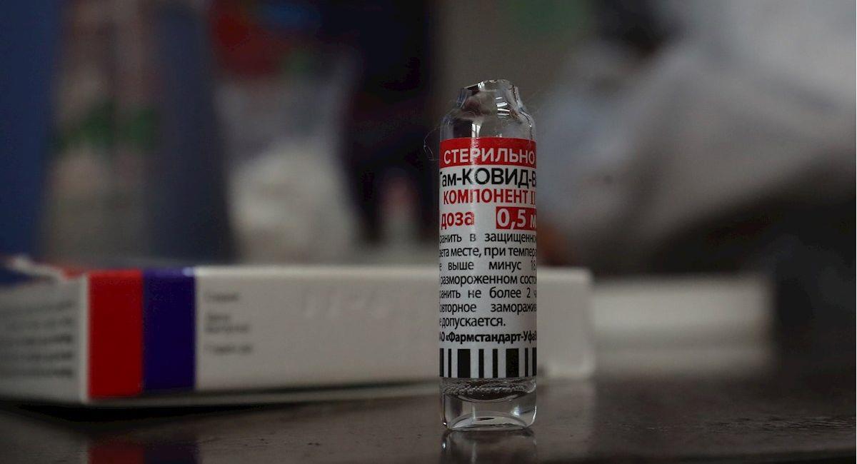 Dosis de la vacuna Sputnik V contra la COVID-19. Foto: EFE