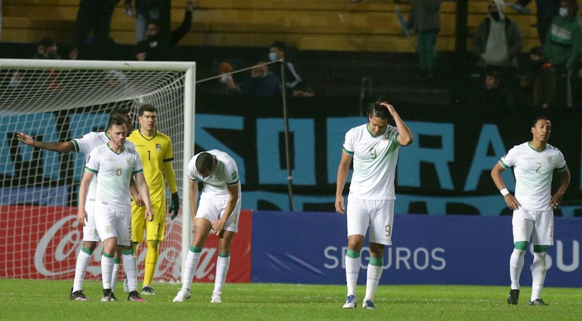 Imágenes del partido Uruguay vs Bolivia. Foto: EFE