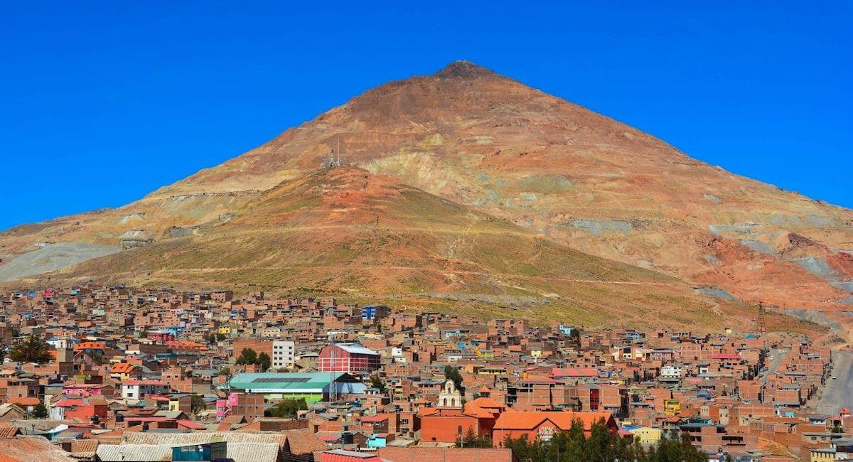 Cerro Rico de Potosí. Foto: ABI