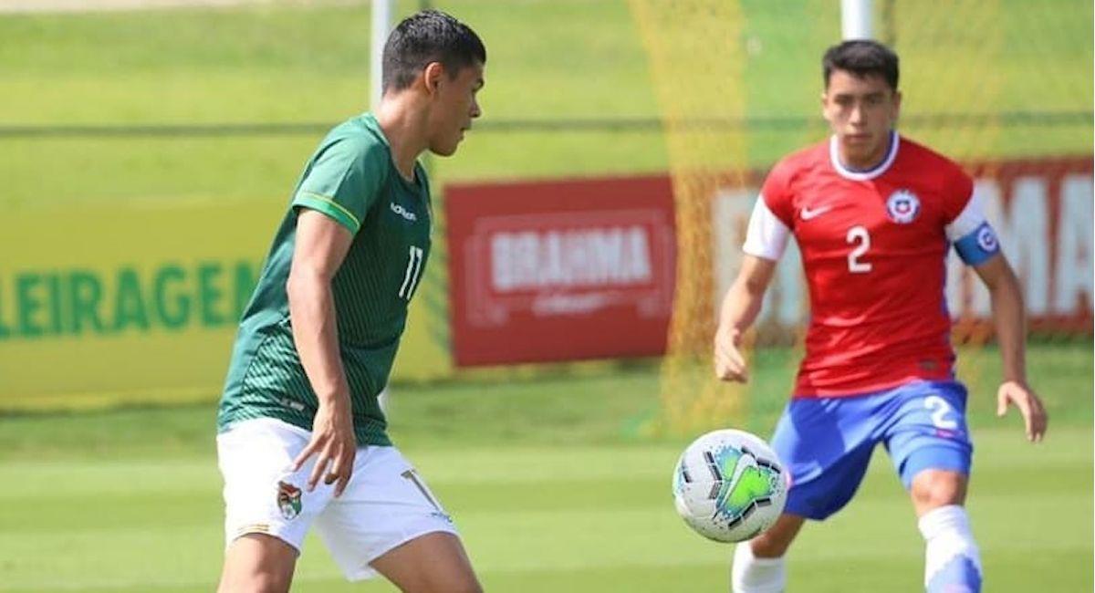 Jaume Cuéllar jugando para la selección boliviana. Foto: Facebook jaumemendoza