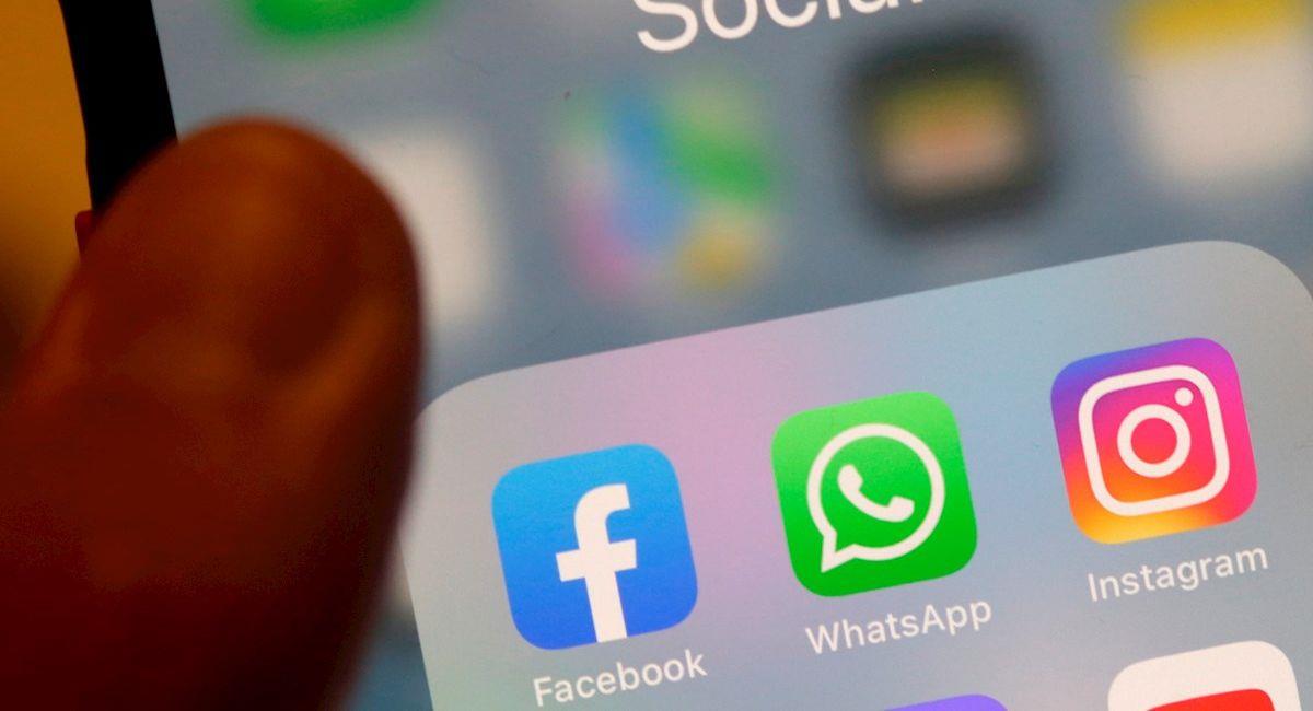 Facebook, Instagram y WhatsApp registraron caídas en todo el mundo. Foto: EFE