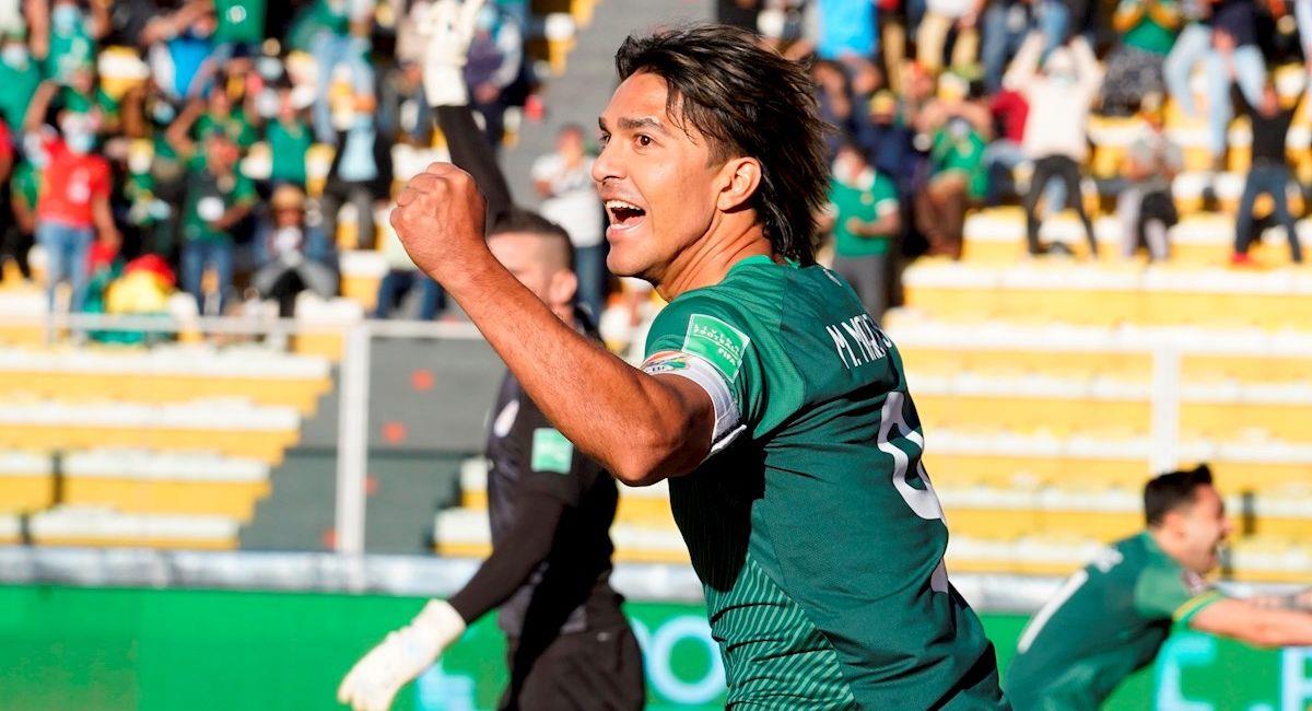 El goleador de la selección boliviana, Marcelo Martins. Foto: EFE