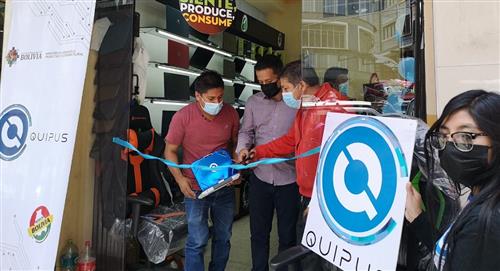 Quipus inaugura sucursal en mercado Uyustus de La Paz
