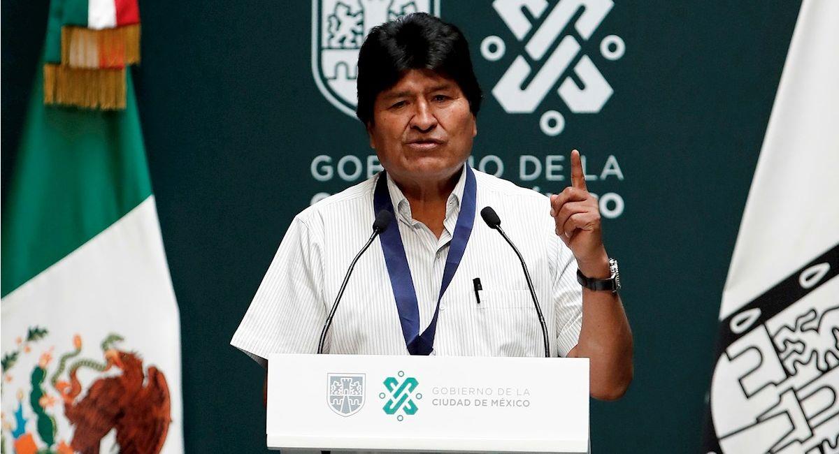 El expresidente Evo Morales. Foto: EFE