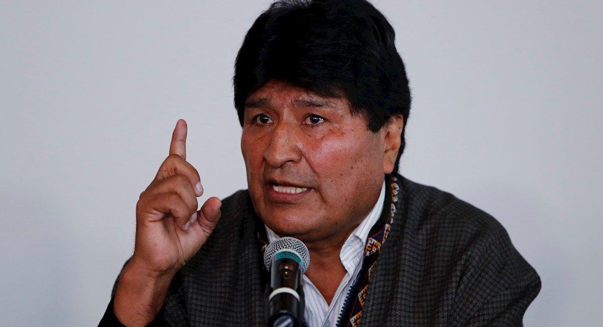 El expresidente de Bolivia, Evo Morales. Foto: EFE