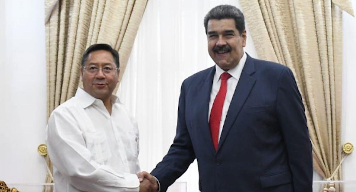 Los presidentes de Bolivia y Venezuela. Foto: ABI