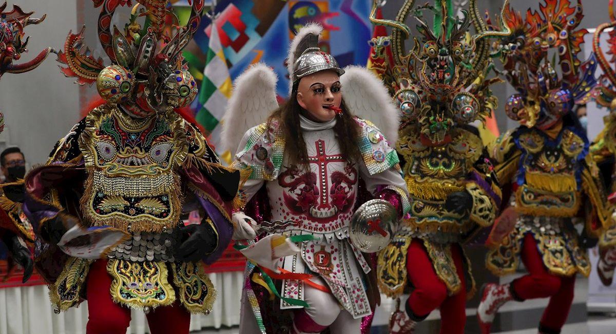 Lanzamiento oficial del Caranaval de Oruro 2022. Foto: EFE