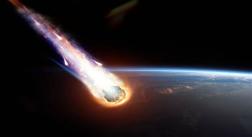 Los meteoritos no causarían la extinción por su tamaño
