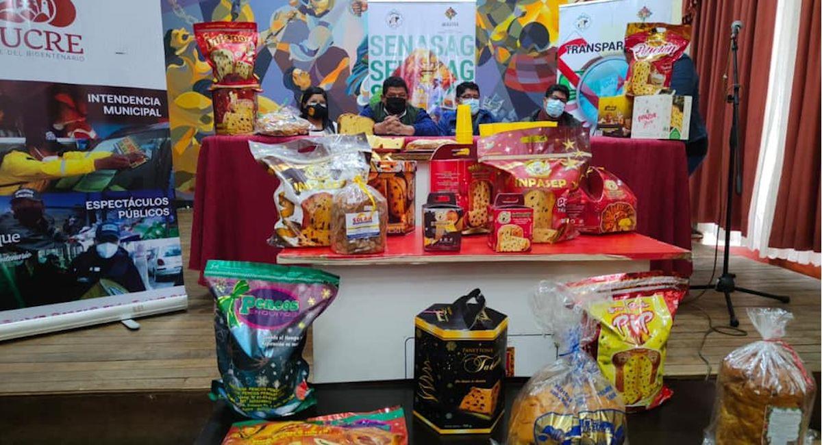 Senasag dio a conocer las empresas autorizadas a vender panetones y roscas navideñas. Foto: Facebook SENASAG BOLIVIA