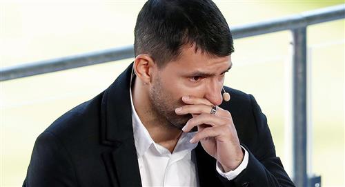 Sergio 'Kun' Agüero anuncia entre lágrimas que se retira del fútbol profesional