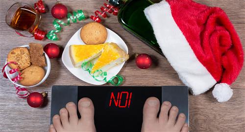 Estudio revela que personas suben de peso durante fiestas en diciembre