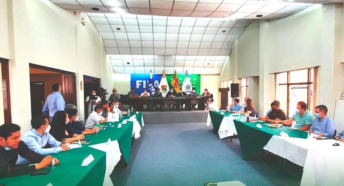 Reunión del Consejo de División Profesional. Foto: Facebook @LaVerdeOficial