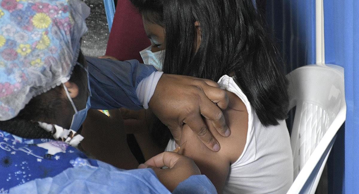 Con este lote de vacunas Bolivia suma en total más de 22,5 millones de dosis. Foto: EFE