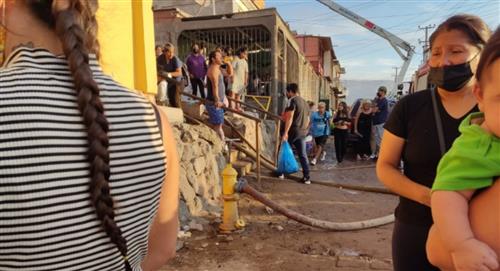 40 bolivianos lo pierden todo tras un incendio en Chile