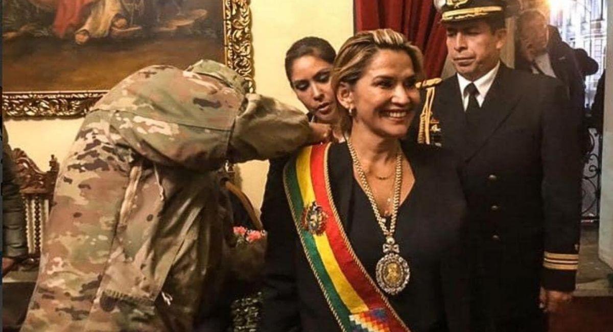 Jeanine Áñez, expresidenta interina de Bolivia. Foto: ABI
