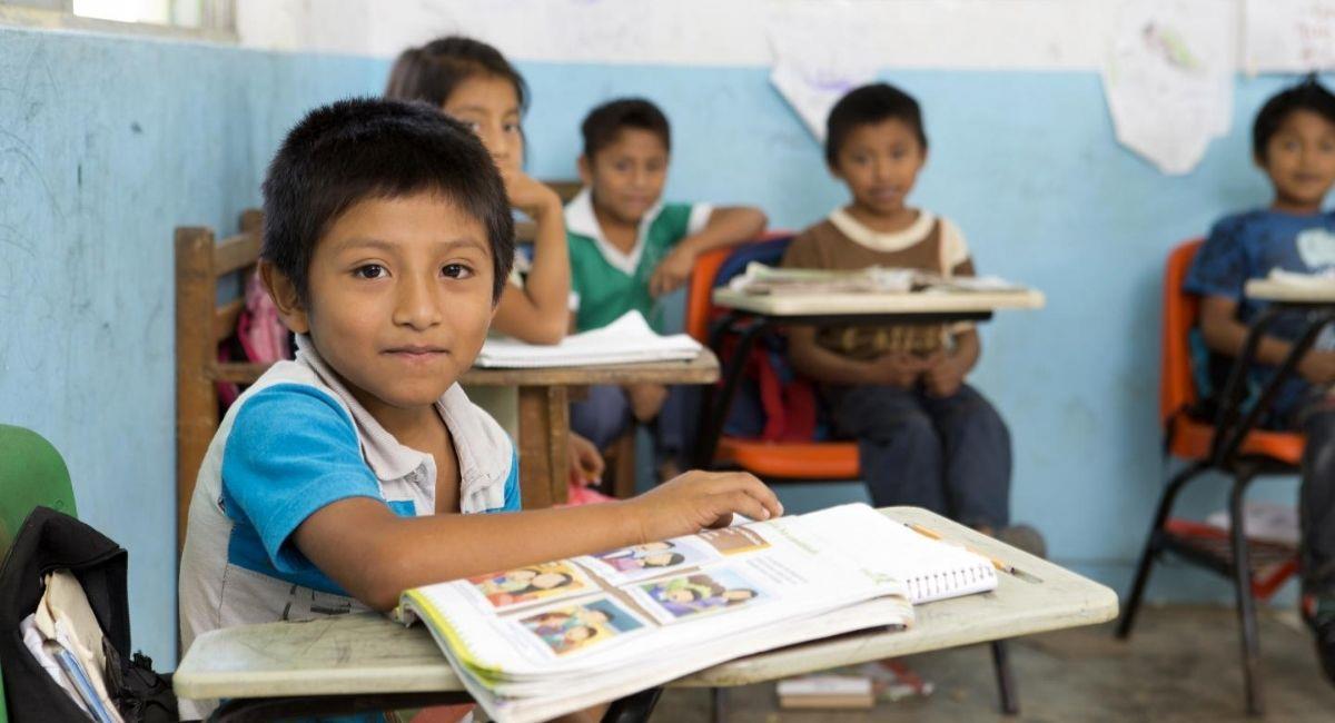 Imagen de referencia, niños en áreas rurales pasando clases. Foto: Unicef