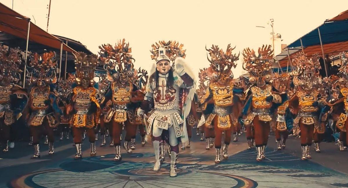 Baile de la diablada en el Carnaval de Oruro. Foto: Youtube