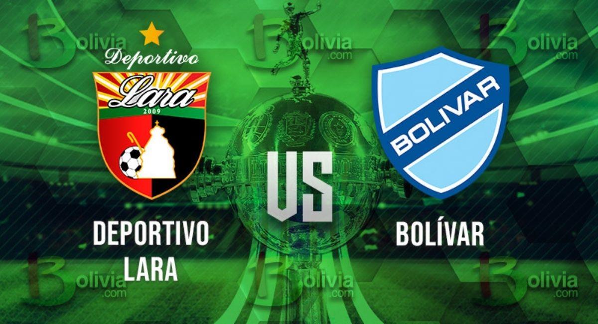 Previa partido por Copa Libertadores entre Deportivo Lara y Bolívar. Foto: Bolivia.com