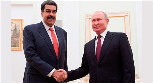 Maduro ratifica "firme apoyo" a Rusia en conversación con Putin