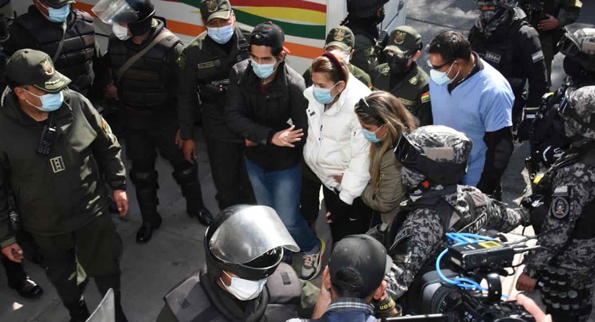 Añez se dirigió a Bolivia para "pedir perdón por los errores" que se cometieron durante su Gobierno interino. Foto: ABI
