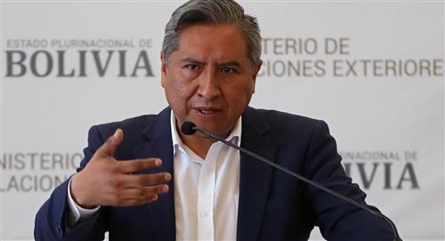 Canciller boliviano califica de "irrenunciable" a la reclamación marítima a Chile
